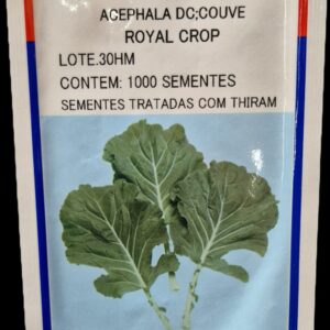 SEMENTE COUVE MANTEIGA ROYAL CROP TAKII 1000 SEMENTES