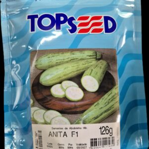 SEMENTE ABOBRINHA HIB ANITA TOPSEED 1000 SEMENTES