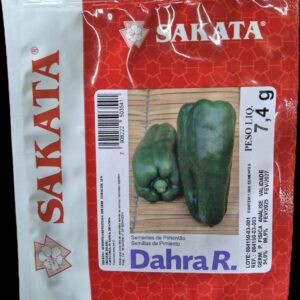 SEMENTE PIMENTAO HIBRIDO DAHRA-R SAKATA 1000 SEMENTES