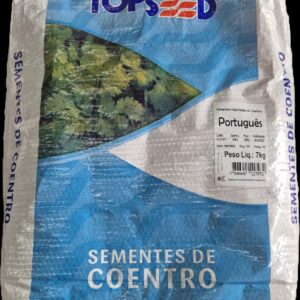 SEMENTE COENTRO PORTUGUES IMPORTADO TOP SEED 7KG